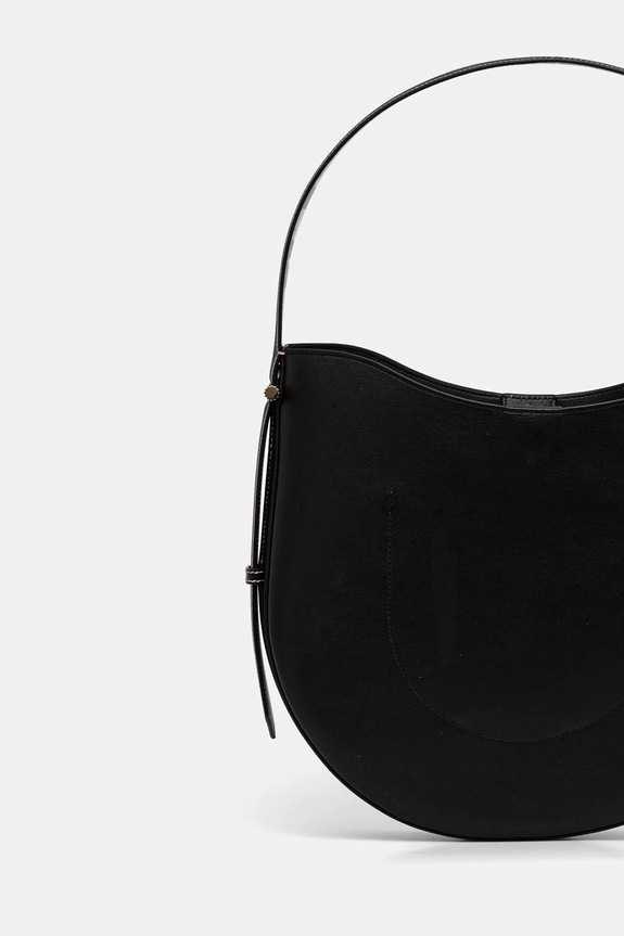 Akcesoria Victoria Beckham torebka skórzana B125AAC006325A czarny