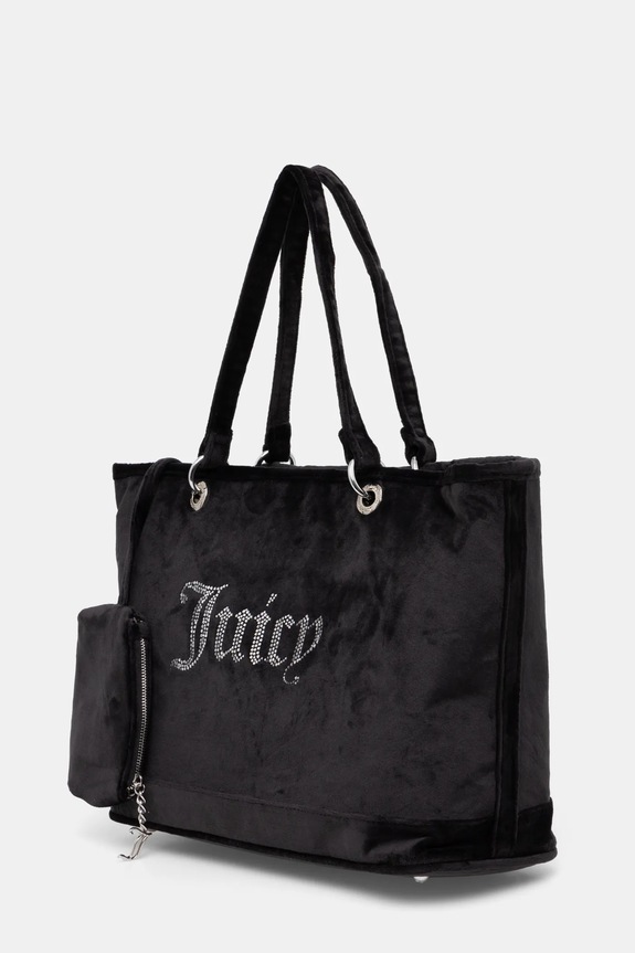 Velurová kabelka Juicy Couture Kimberly BEJQL8761WPO černá AA00