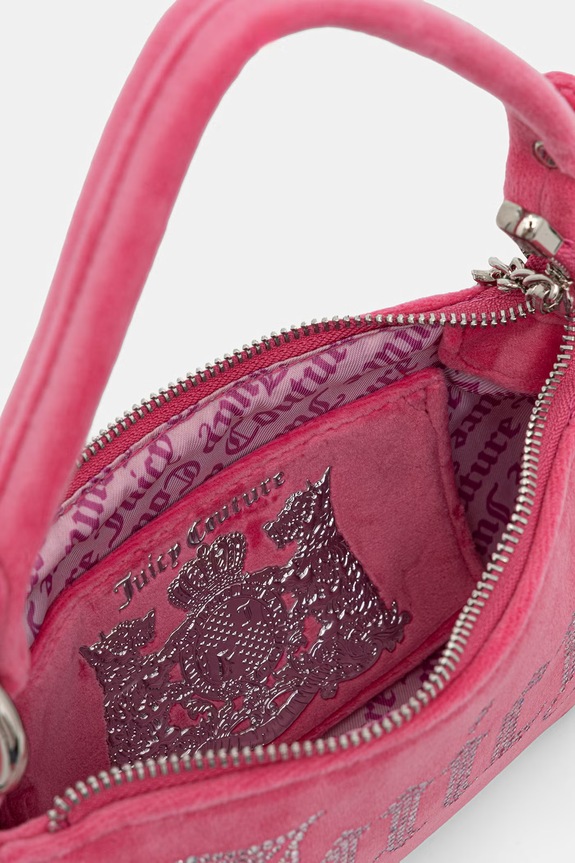 Juicy Couture crossbody kabelka dámska zamatová Kimberly BEJQL8767WPO