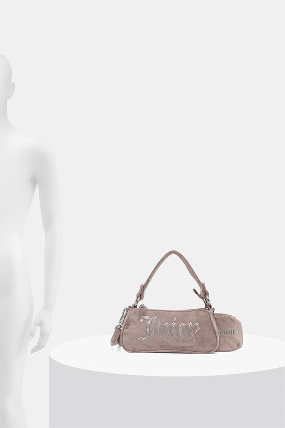 Juicy Couture crossbody kabelka dámska zamatová Kimberly BEJQL8767WPO