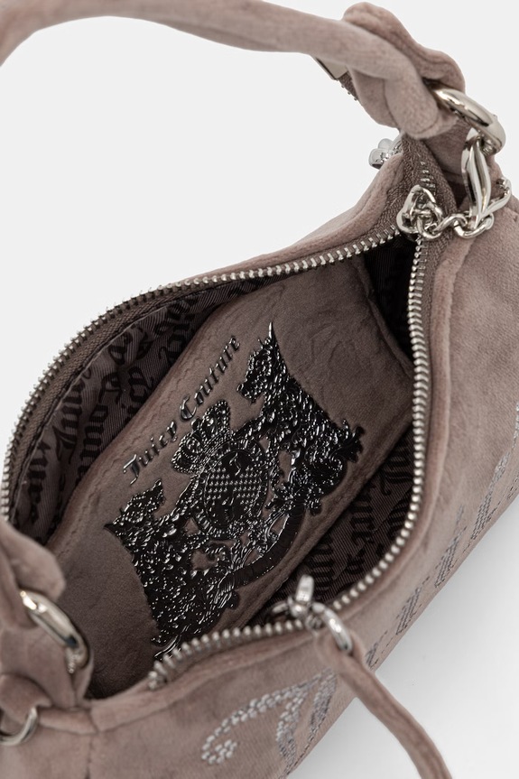 Juicy Couture crossbody kabelka dámska zamatová Kimberly BEJQL8767WPO