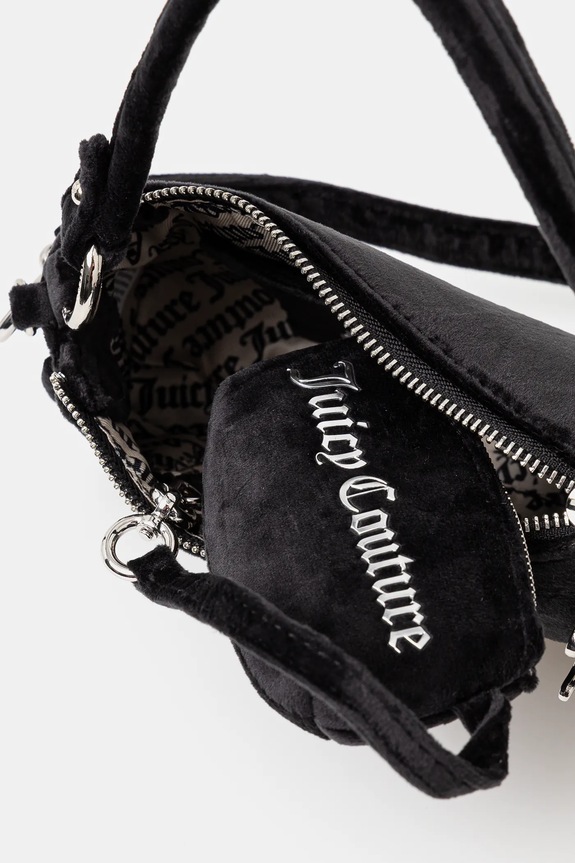 Juicy Couture bársony kézitáska Kimberly BEJQL8767WPO fekete