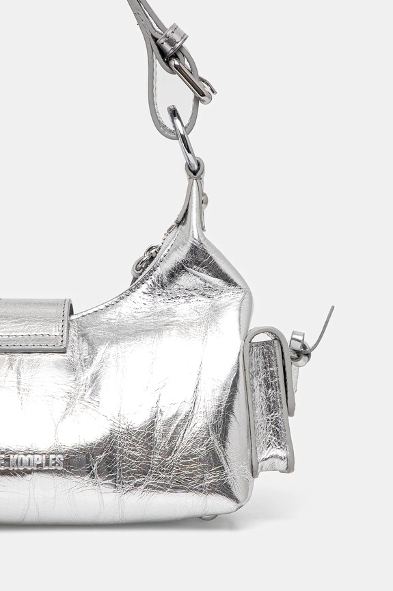 Akcesoria The Kooples torebka AFSAMELIAS09 srebrny