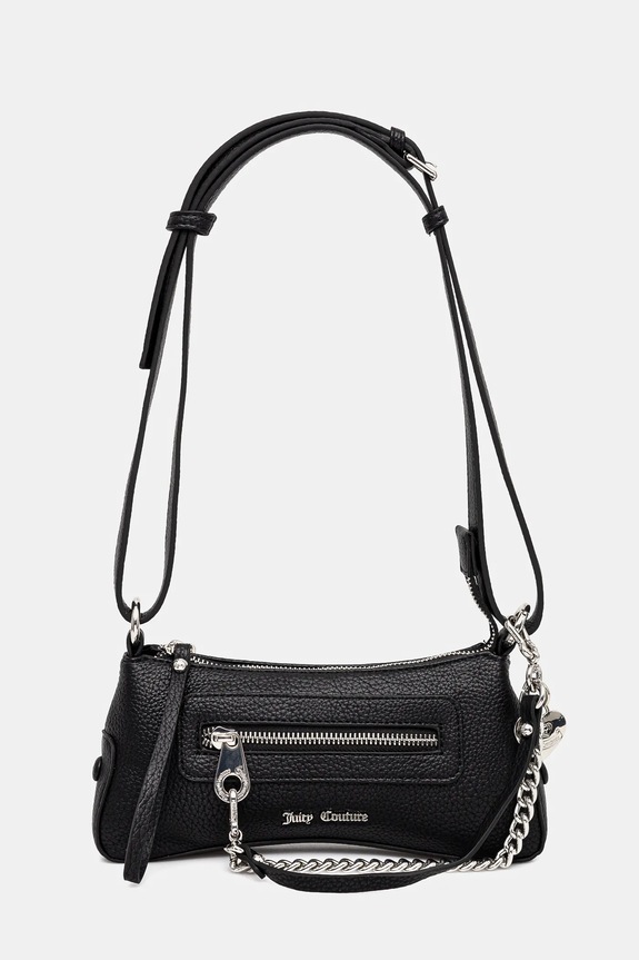 Juicy Couture torebka SUE nie mieści A4 czarny BEJ3S8745WVP