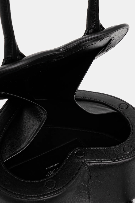 Heart Top Handle Bag 12115033 μαύρο