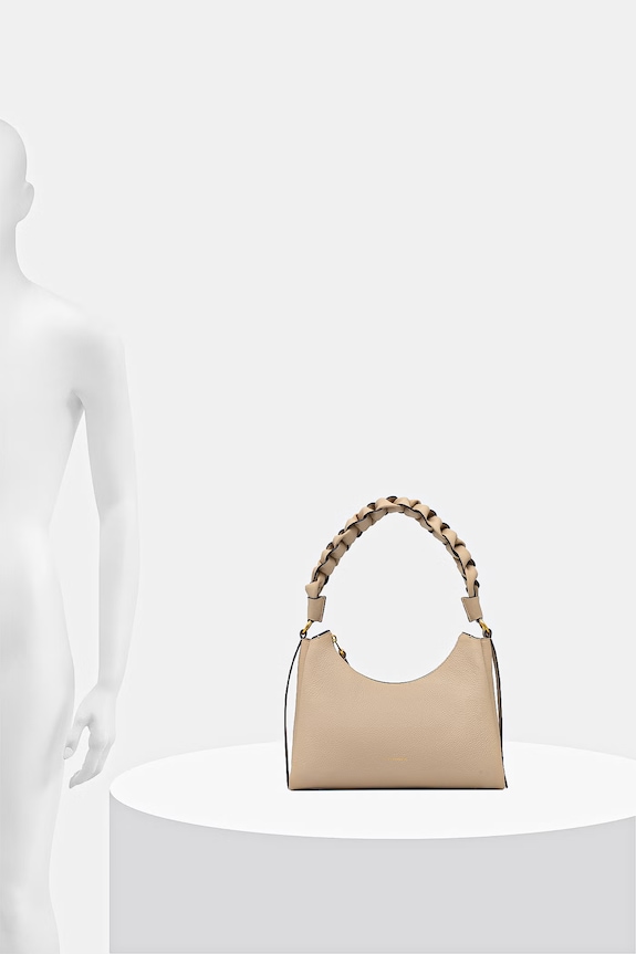 Δερμάτινη τσάντα Coccinelle BOHEME GRANA DOUBLE M50.13.03.01