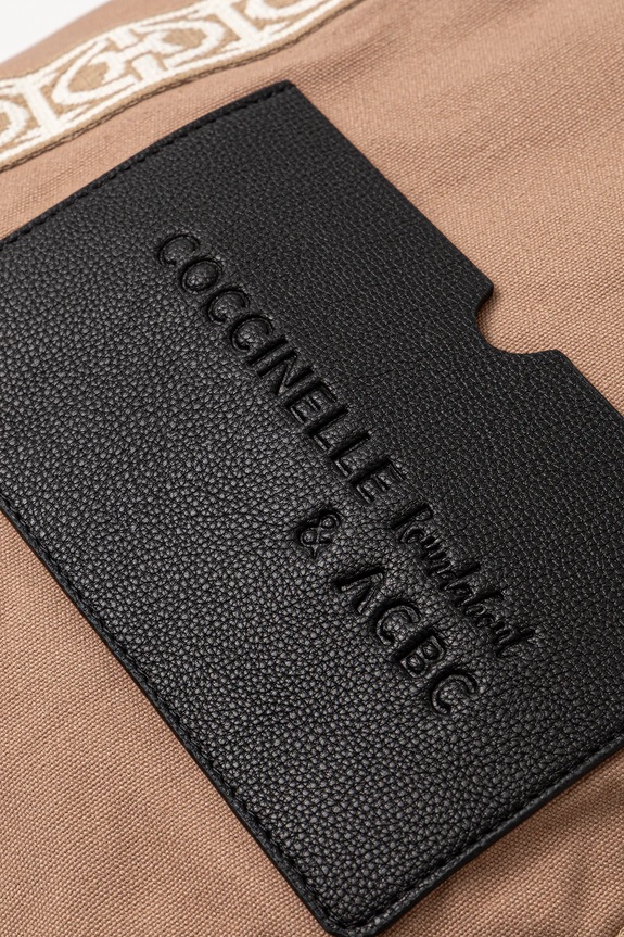 Coccinelle pamut táska C-BOUNCE CANVAS zöld SXG.11.01.01