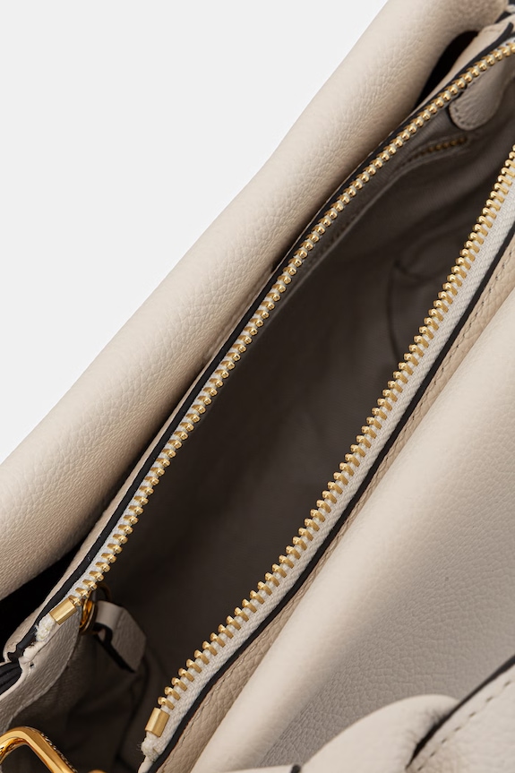 Τσάντα Coccinelle BOHEME GRANA DOUBLE M50.58.01.01 μπεζ