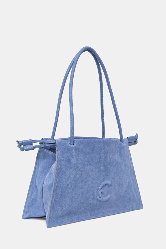 Coccinelle borsa in pelle scamosciata COCCINELLEDULSE SUEDE SS6.13.01.01 violetto SS25