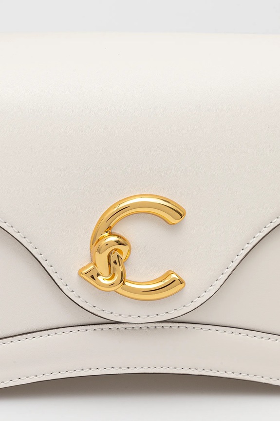 Torbica Coccinelle bela SSK.18.02.01