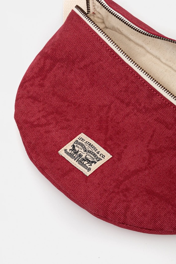Βαμβακερό τσαντάκι μέσης Levi's κόκκινο 002H1.0005
