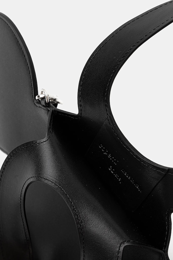 Coperni x Disney geantă din piele Mickey Tote DBA102F6031 negru