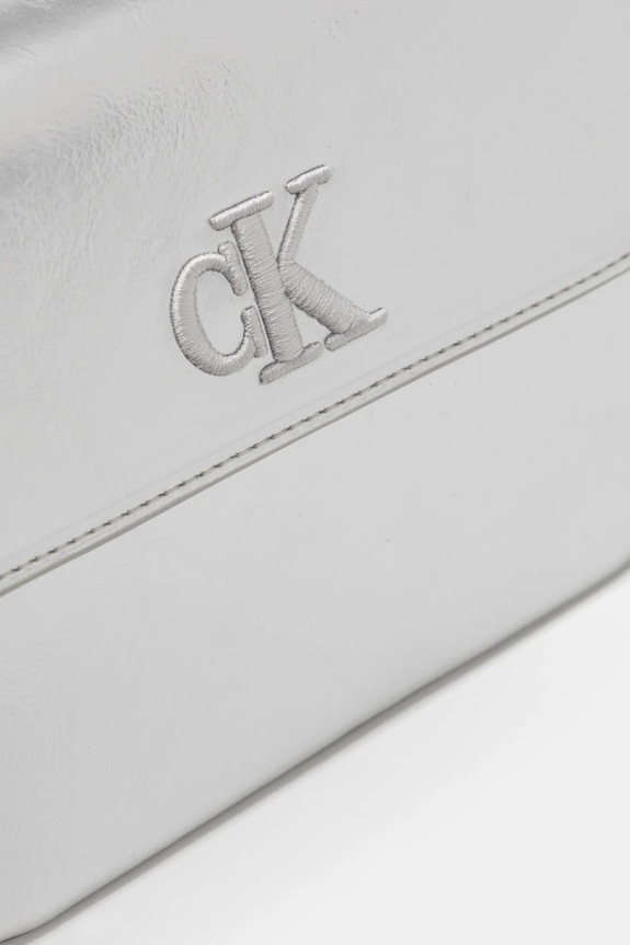 Παιδική τσάντα Calvin Klein Jeans ασημί IU0IU00688.G.PPYA