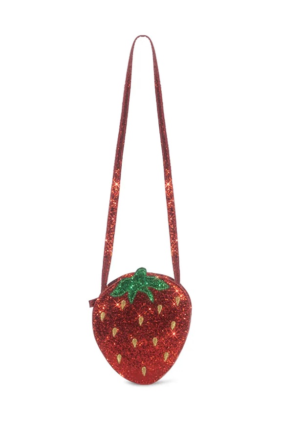 Konges Sløjd torebka dziecięca TUT STRAWBERRY SHOULDER BAG KS102388 czerwony SS25
