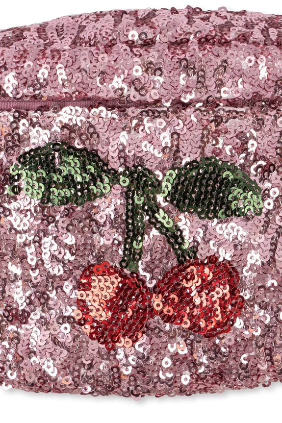 Dziewczynka Konges Sløjd nerka dziecięca SEQUIN BUMBAG KS102391 różowy