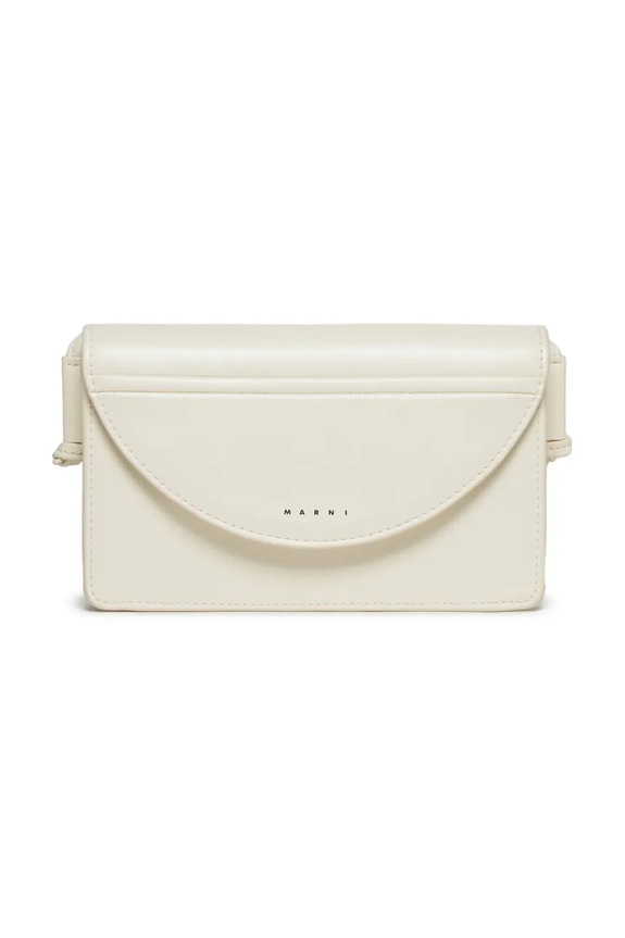 Παιδική τσάντα Marni MW86F - MINI BAG BAGS απομίμηση λείου δέρματος μπεζ M01256