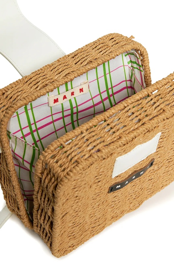 Marni torebka dziecięca MW92F PIC NIC BAG BAGS M01474 beżowy