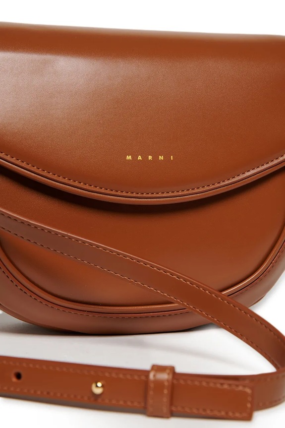 Doplnky Detská kabelka Marni MW94F SMILE BAG BAGS M01476 hnedá