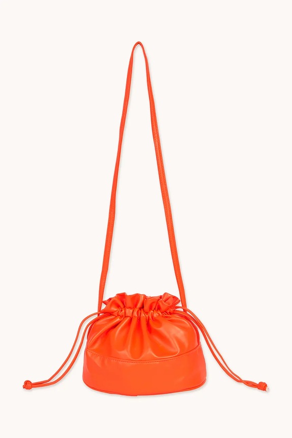 Djevojčice Dječja torba Tinycottons SOLID BUCKET BAG SS25.388 narančasta