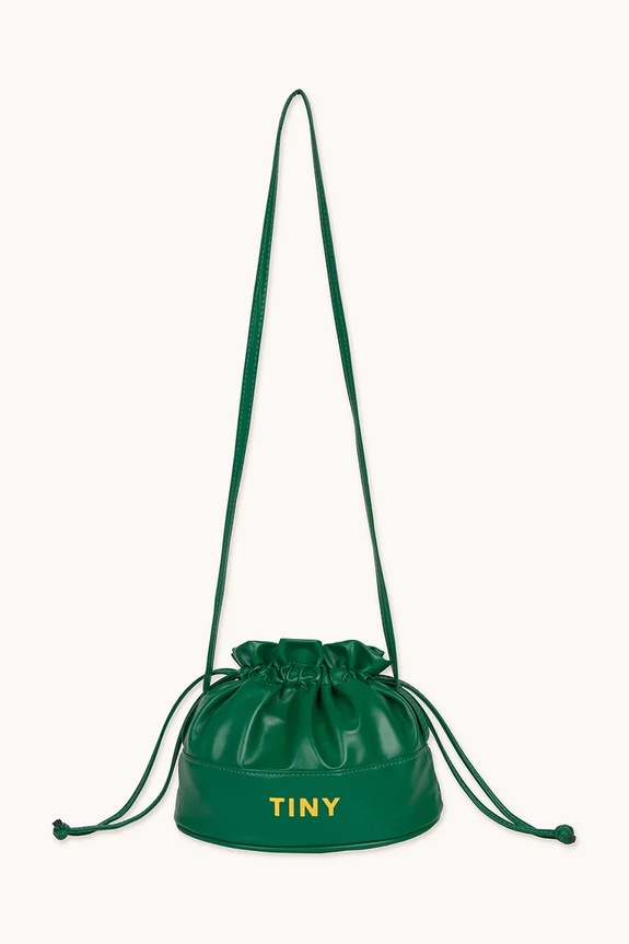 Detská kabelka Tinycottons SOLID BUCKET BAG SS25.388 zelená SS25