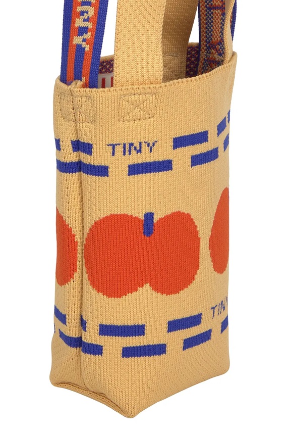 Dziewczynka Tinycottons torebka dziecięca TANGERINES SMALL TOTE BAG SS25.390 beżowy