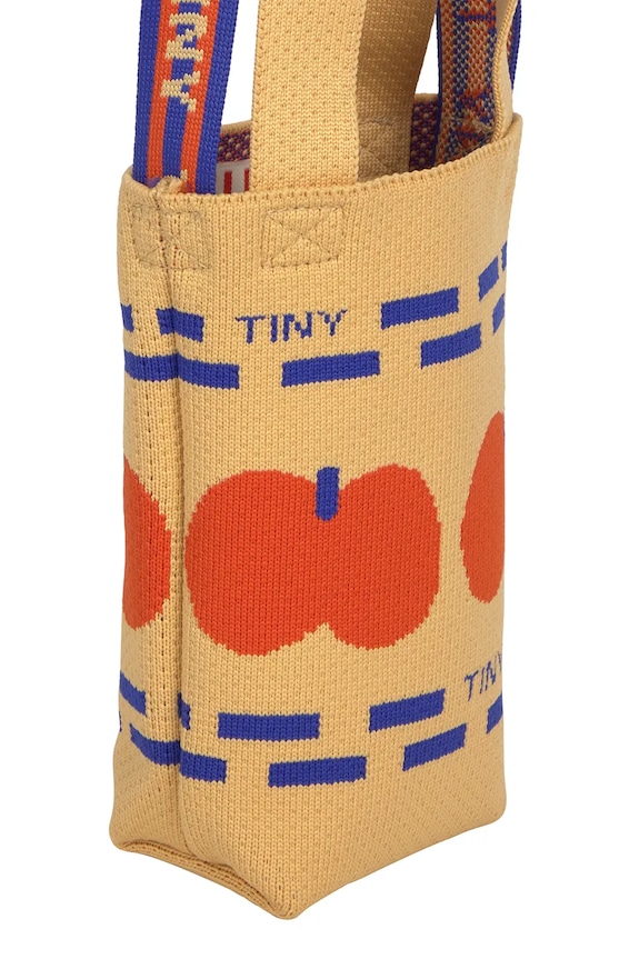 Dziewczynka Tinycottons torebka dziecięca TANGERINES SMALL TOTE BAG SS25.390 beżowy