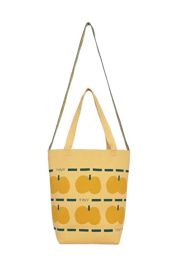 Dievča Detská kabelka Tinycottons TANGERINES TOTE BAG SS25.391 béžová