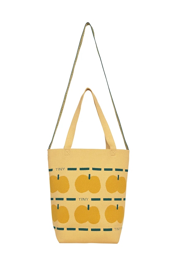 Dievča Detská kabelka Tinycottons TANGERINES TOTE BAG SS25.391 béžová
