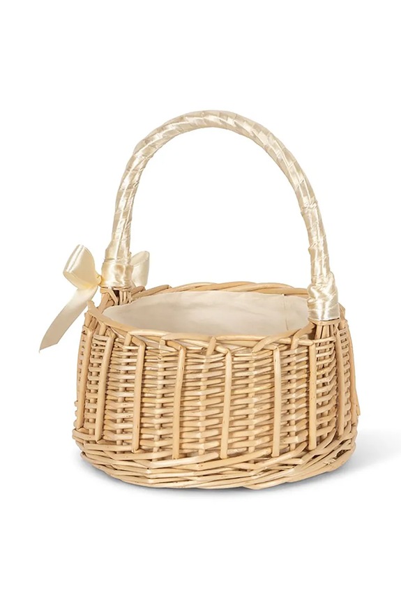 Dziewczynka Konges Sløjd koszyk CELEBRATION BASKET KS103578 beżowy