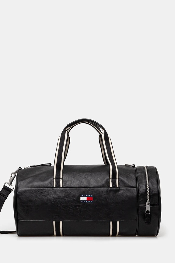 Τσάντα Tommy Jeans συνθετικό μαύρο AM0AM13344
