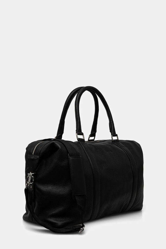 Les Deux torba skórzana Leather LDM940064 czarny SS25