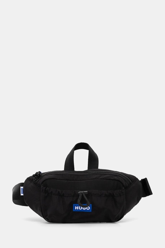 Torbica za okoli pasu Hugo Blue Tekstil črna 50535922