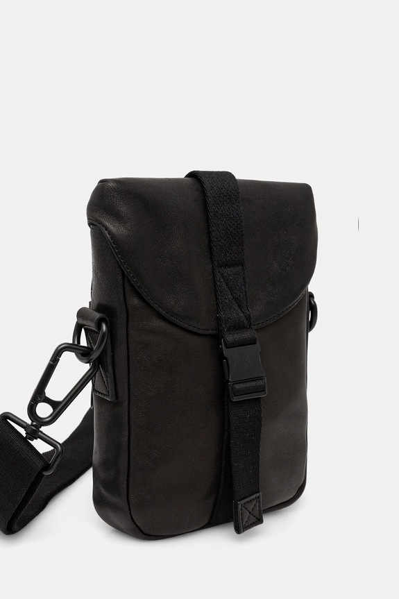 Doplňky Kožená taška AllSaints JUAN M145XB černá