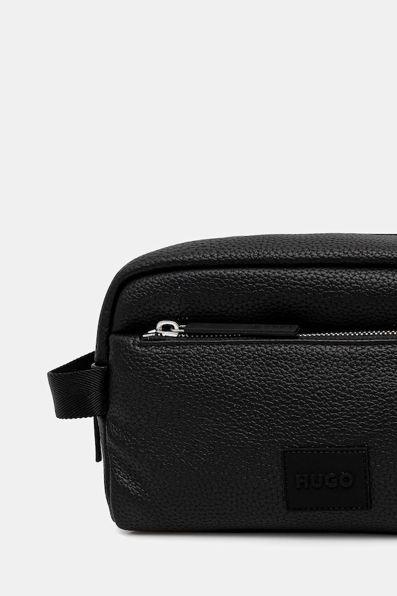 Αξεσουάρ HUGO Νεσεσέρ ανδρικό από απομίμηση δέρματος 50535686 μαύρο