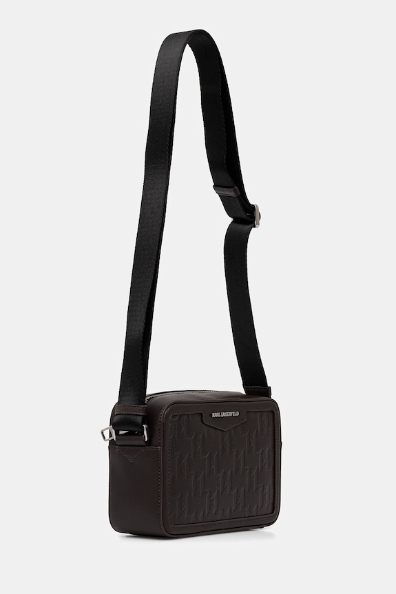 Αξεσουάρ Δερμάτινο φακελάκι Karl Lagerfeld K/LOOM A1M30067 καφέ