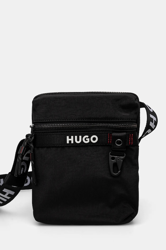 Σακίδιο HUGO υφασμάτινο μαύρο 50536009