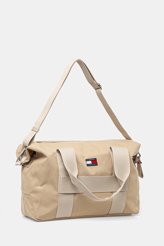Taška Tommy Jeans 45 x 32 x 17 cm AM0AM13325 béžová SS25