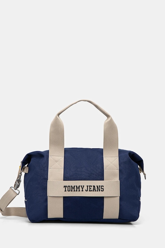 Tommy Jeans torba 45 x 32 x 17 cm tekstylny granatowy AM0AM13325