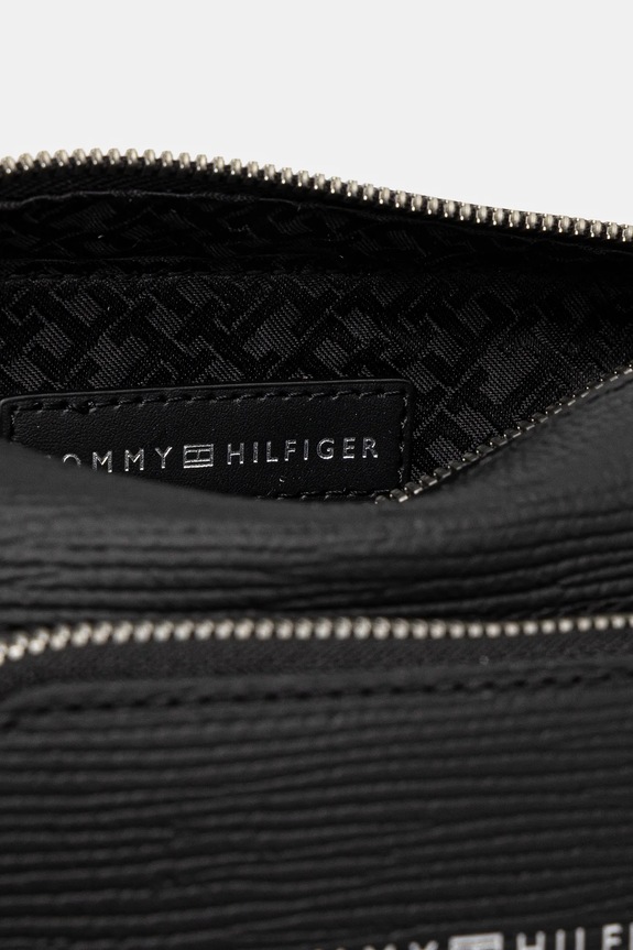 Kožna torbica Tommy Hilfiger AM0AM13308 crna