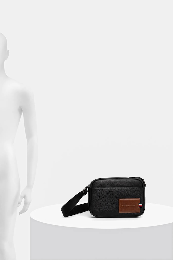 Kožna torbica Tommy Hilfiger AM0AM13311