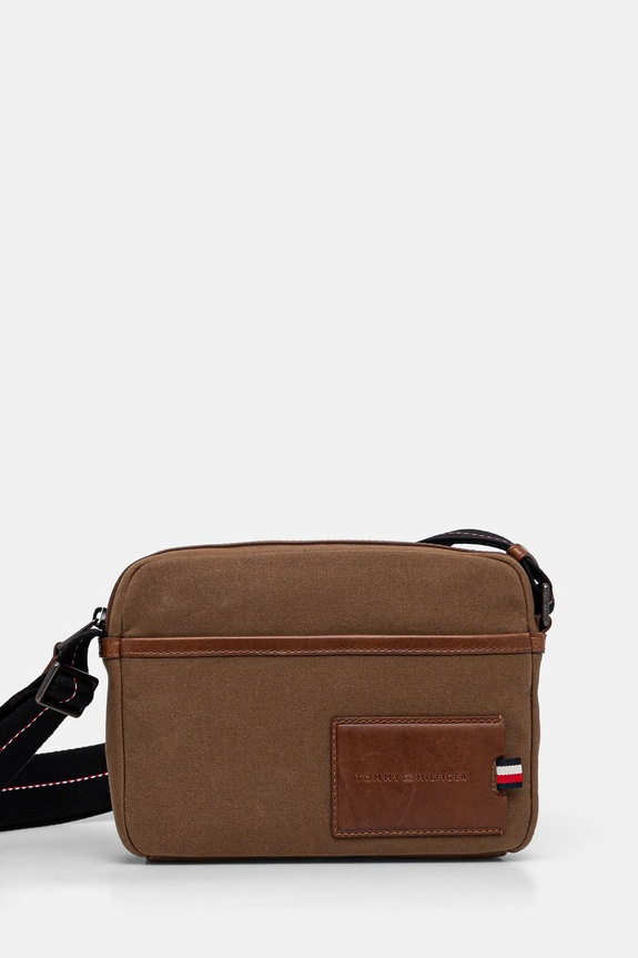Tommy Hilfiger borsetta semplice marrone AM0AM13313