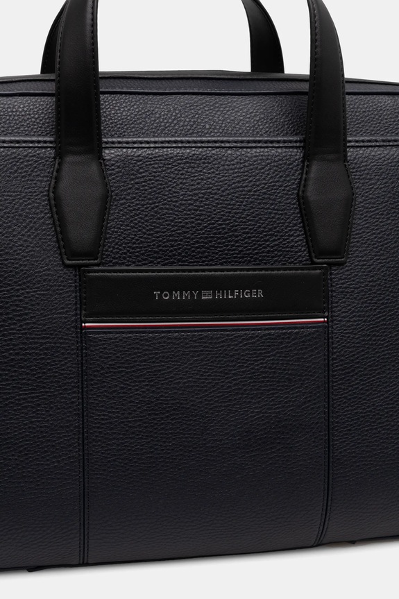 Τσάντα Tommy Hilfiger σκούρο μπλε AM0AM13095