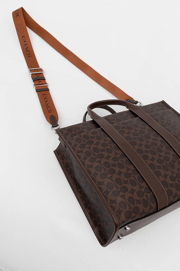 Coach geantă Wesley Tote 42 x 31,5 x 14,5 cm maro CY772