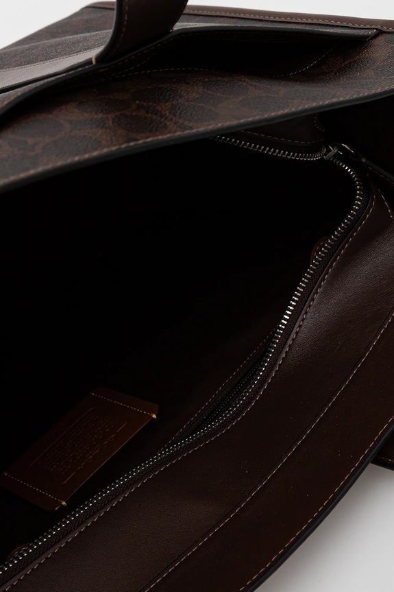 Coach geantă Wesley Tote 42 x 31,5 x 14,5 cm CY772 maro