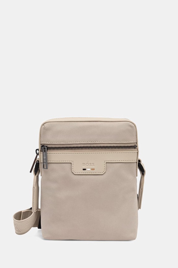 BOSS mala torba preko ramena za muškarce Ray_N_NS Zip bež 50536169