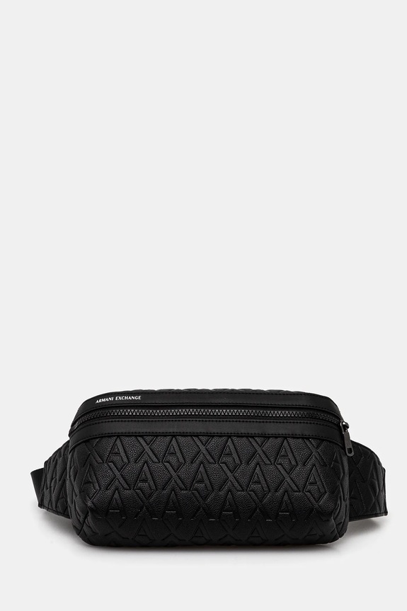 Ledvinka Armani Exchange jemný vzor černá XM000844.AF12133.NOS