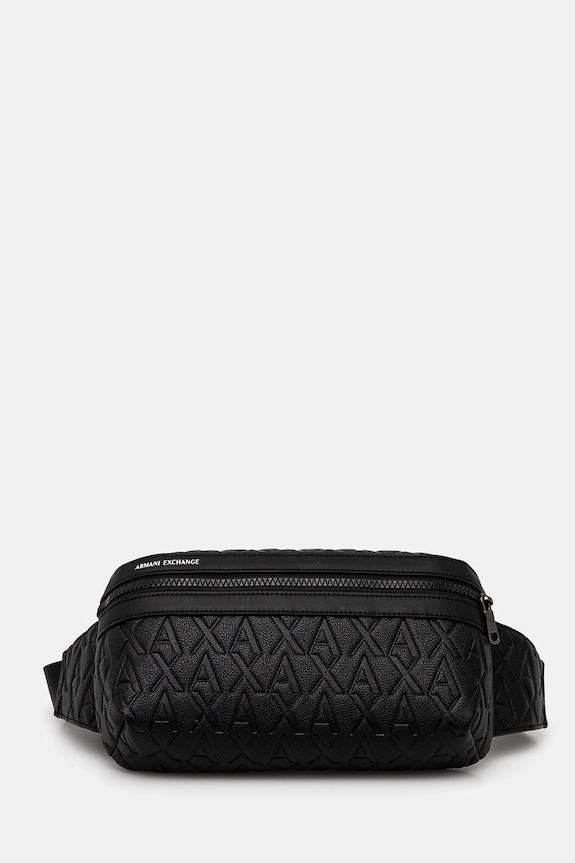 Ledvinka Armani Exchange jemný vzor černá XM000844.AF12133.NOS
