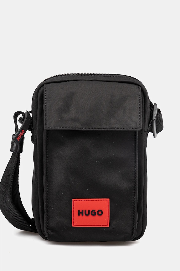 Σακίδιο HUGO υφασμάτινο μαύρο 50540250