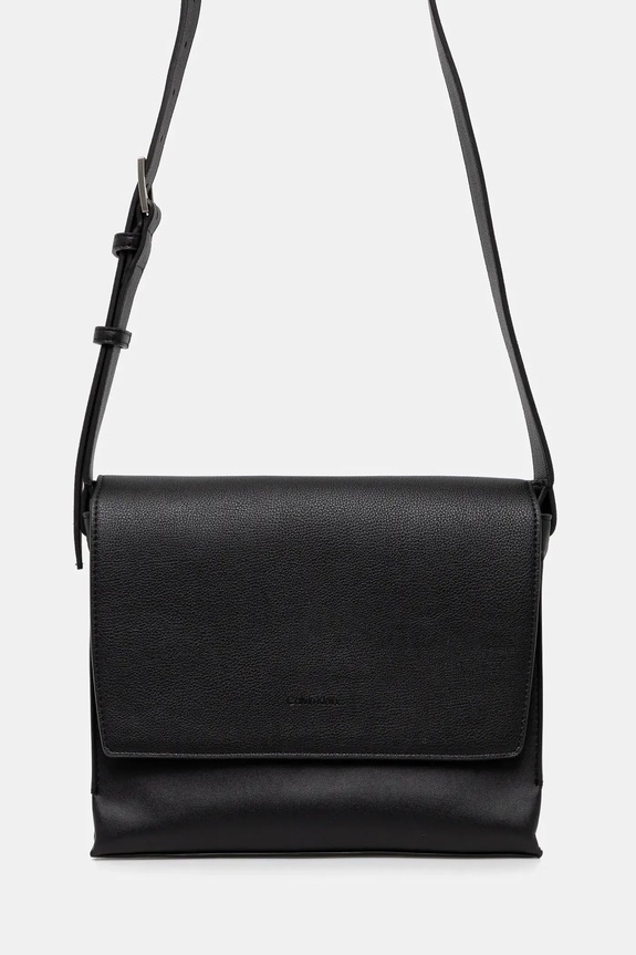 Ledvinka Calvin Klein hladký černá LV04D3034G