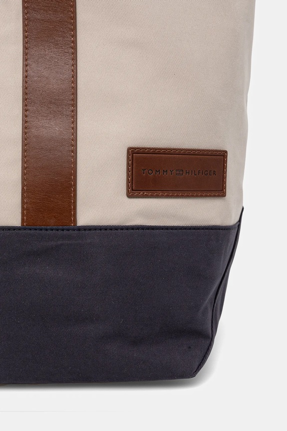 Tommy Hilfiger torba 42,5 x 40,5 x 24,5 cm AM0AM13368 beżowy